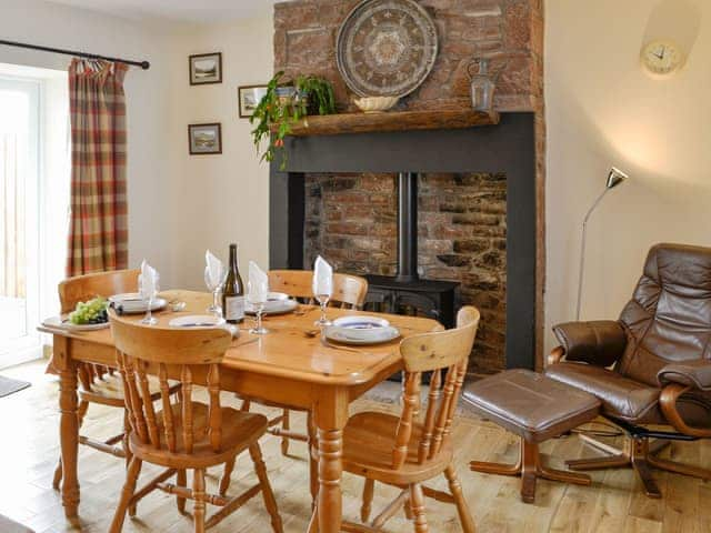 Well presented dining room | Brodie Cottage, Aspatria