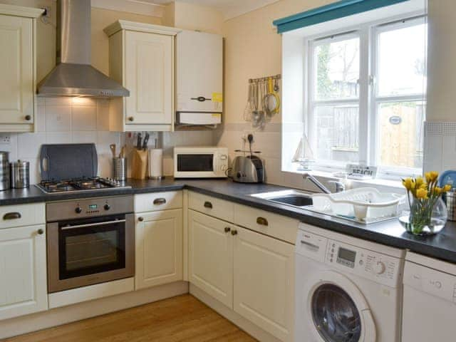 Well-equipped fitted kitchen | Teal Cottage, Embleton, near Alnwick