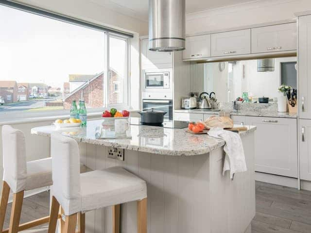 Beautifully presented kitchen area | The Beach House, Beadnell, near Seahouses