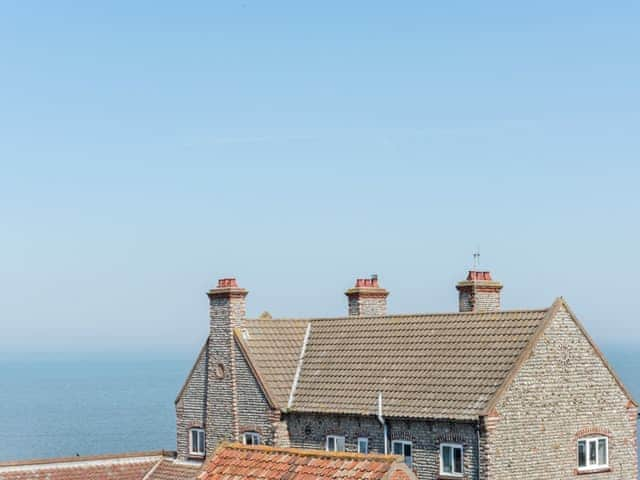 Wonderful coastal views from property | Ascot Villa, Sheringham