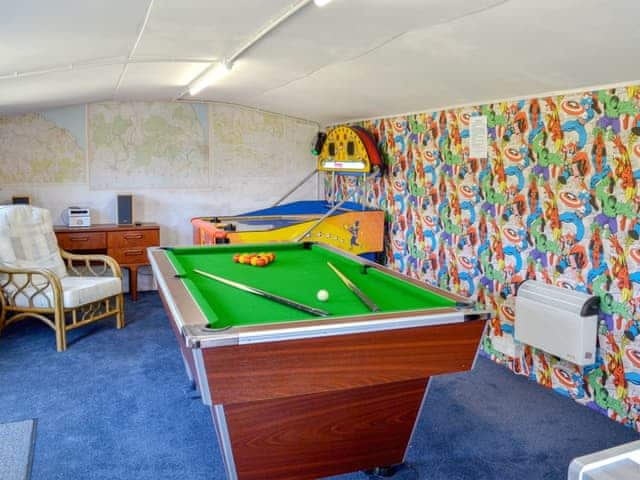 Entertaining games room | Sands Farm Cottages, Wilton near Pickering