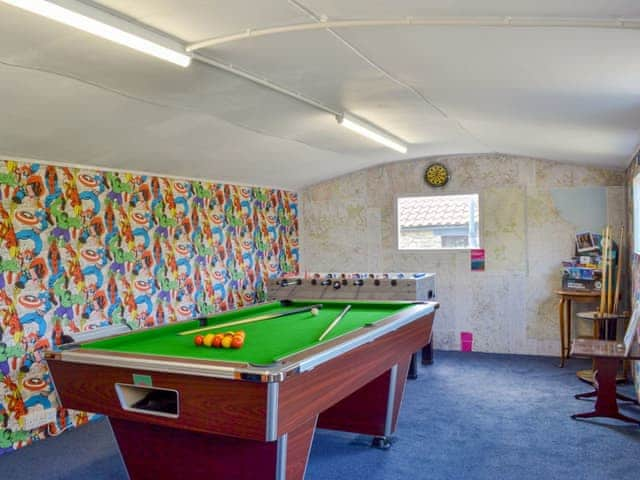 Entertaining games room | Sands Farm Cottages, Wilton near Pickering