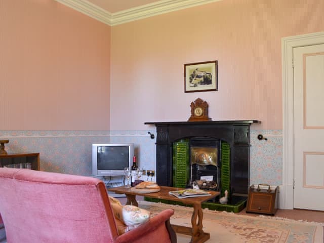 Sitting room with TV | Tirril Lodge, Tirril, Ullswater
