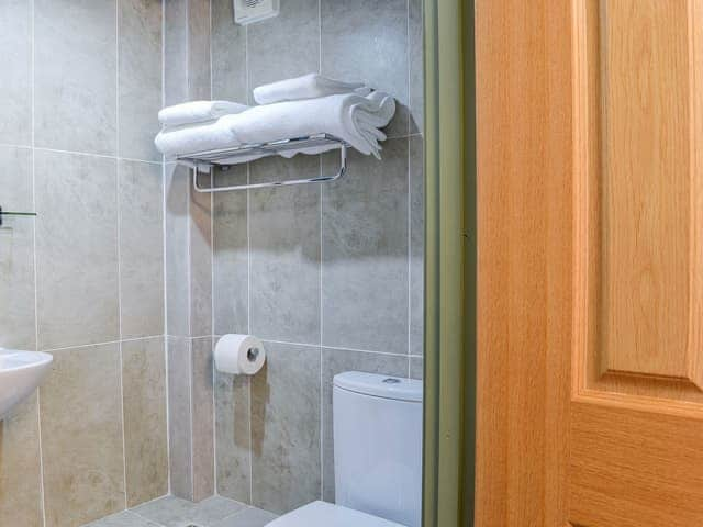 Shower room | Darci&rsquo;s Lodge - Doddick Farm Cottages, Threlkeld, near Keswick