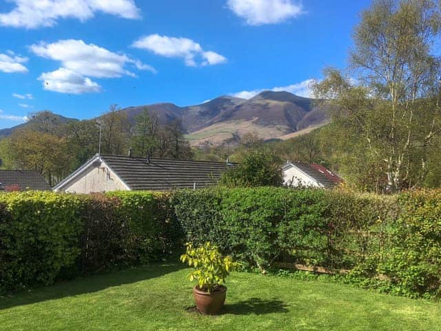 Beautiful views from garden | The bolthole, Keswick