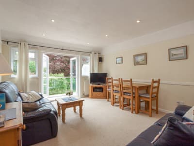 Spacious living/ dining room | St Elmo’s LodgeFlat 1, Salcombe