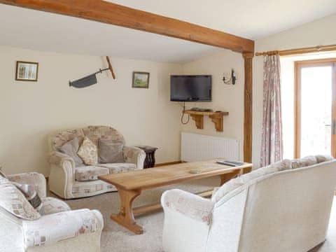 Welcoming living area | Orchard View Barn - Little Clyst William Farm Cottages, Plymtree, near Cullompton