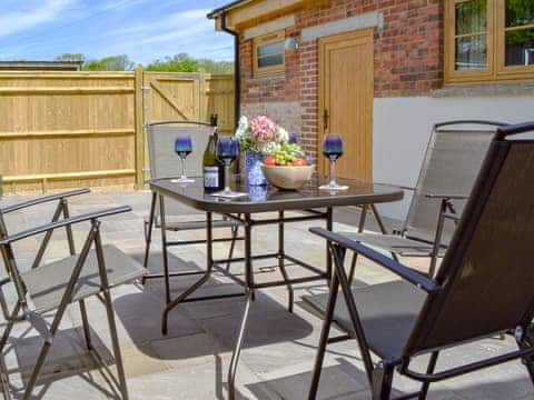 Sitting-out-area | Woodlands Dairy Cottage, Adversane, near Billingshurst