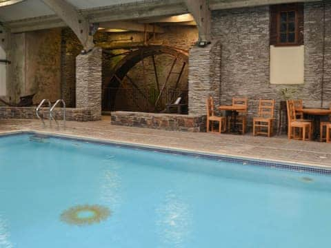 Shared indoor swimming pool | Trimstone Manor Cottages, Trimstone, near Woolacombe