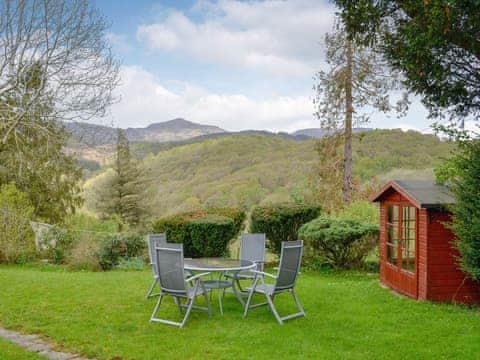 Stunning views of the surrounding Snowdonia National Park, from the garden | Pen-Y-Mount East, Llan Ffestiniog, near Blaenau Ffestiniog