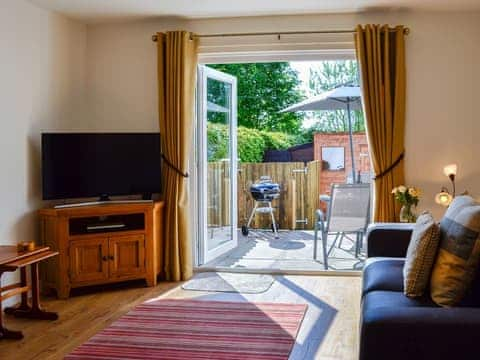 Cosy and inviting living room | Little Cottage, Wigtown