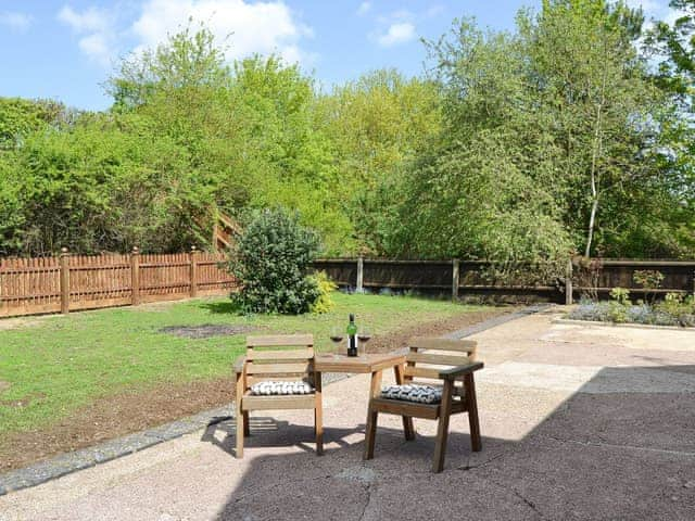 Garden with seating area | The Waiting Rooms, Cawston, near Norwich