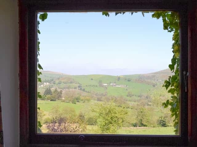 Fabulous view from the twin bedroom | Townfield Farm, Kettleshulme, near Whaley Bridge