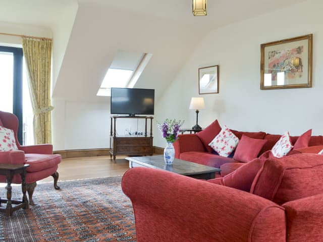 Stylish living area | The Corn Store - High Thorn Farm Cottages, Selside near Kendal