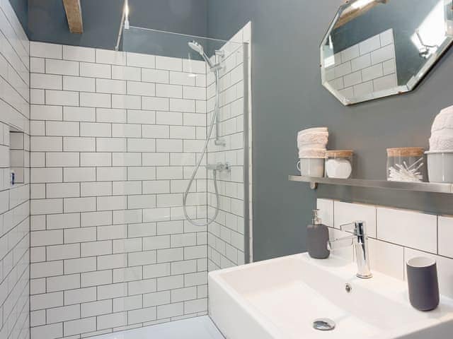 En-suite shower room | The Cowshed, Reepham