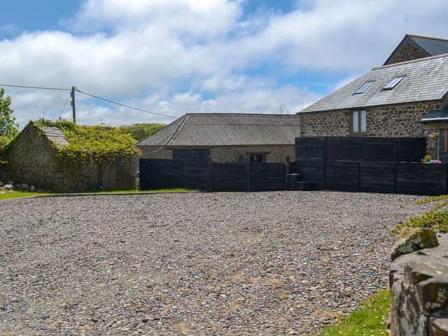 Car parking area | Lilly&rsquo;s, Boyton, near Launceston