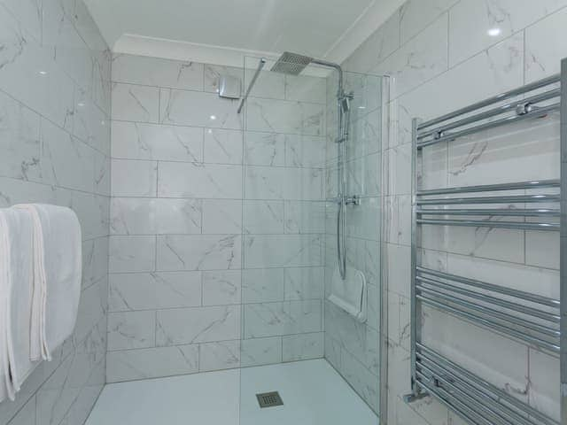 Generous sized shower room | Buttercup Cottage, Halsall, near Ormskirk