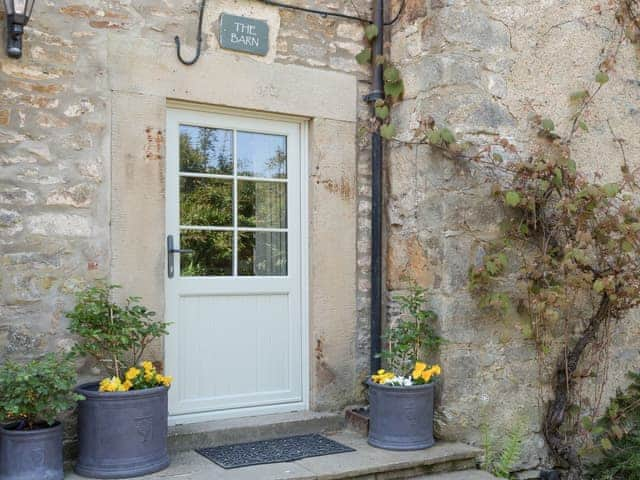 Beautiful main entrance | The Barn - Oak Tree Farm, West Witton, near Leyburn