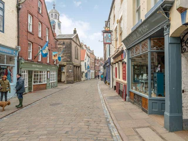 Quaint cobbled streets surrounding the property | Whitby