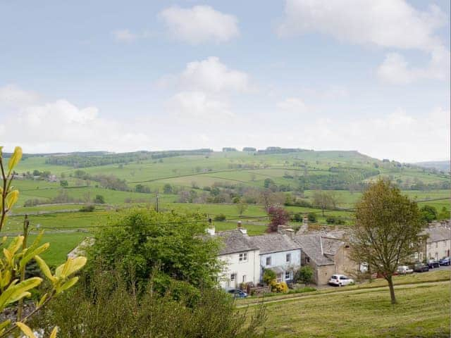 Outstanding view from the patio | Chapel Cottage, Helton