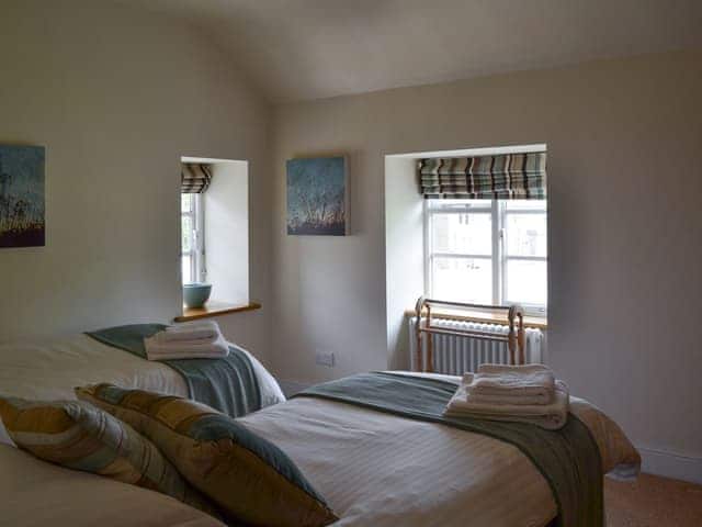 Twin bedroom | Clematis Cottage, Burnsall