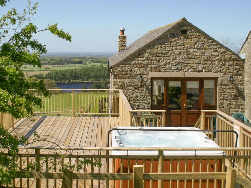 Superb holiday home with access to Hot tub on decked terrace | Mill Barn - Tottergill , Castle Carrock, near Brampton