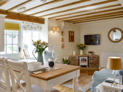 Delightful open-plan living space | West Wood Hideaway, Wrelton, near Pickering 