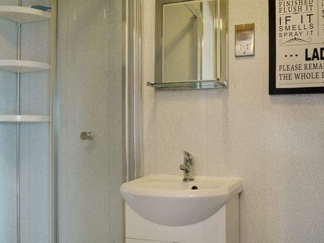 Well presented shower room | Pheasant Cottage - Lakerigg, Dalston, near Carlisle