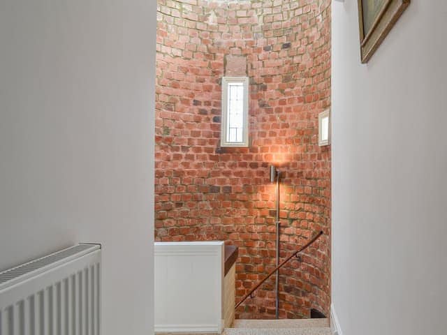 Light and airy landing area | The Mistress&rsquo; House, Hunstanton