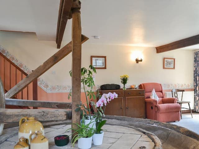 Quirky dining room with original features | The Cider Mill Cottage, Orleton, near Ludlow