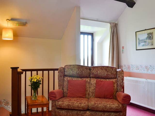 Comfortable seating on first floor landing | The Cider Mill Cottage, Orleton, near Ludlow