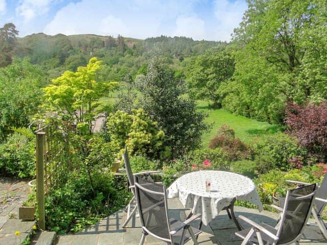 Delightful views over the garden and the surrounding area | 1 The Knoll, Ambleside