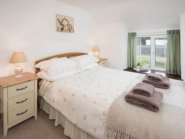 Comfortable second double bedroom | Seascape - Proctors Stead Cottages, Dunstan, near Craster