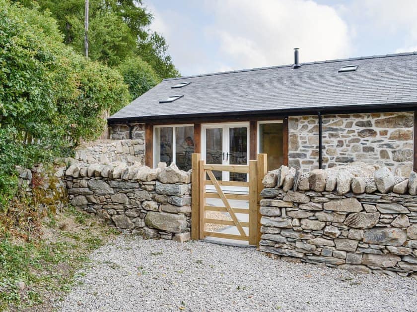Attractive stone-built semi-detached cottage | Gorse Barn - Plas Iwrwg, Maenan, near Llanrwst