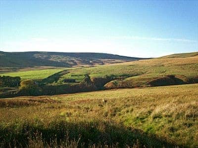 View | Whitelee Farm - Rowan Cottage, Byrness Village, nr. Otterburn