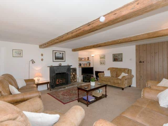 Warm and cosy living room | Cowdber Barn, Burrow, Kirkby Lonsdale