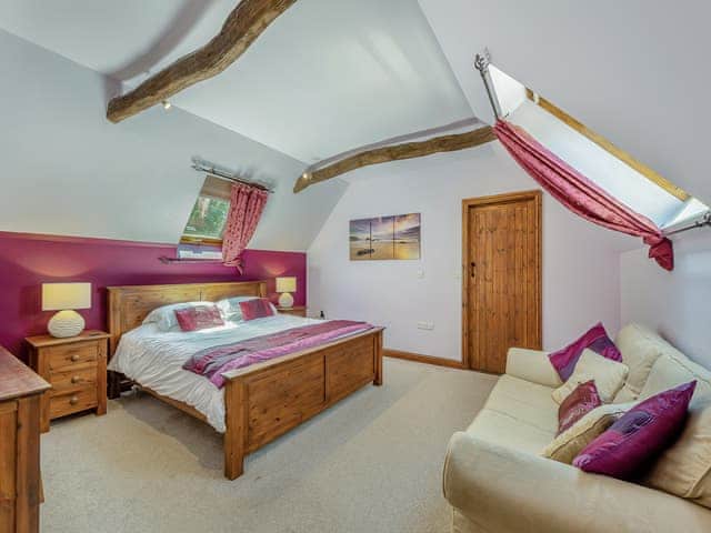 Double bedroom | The Old Roundhouse, Hartland, Bideford