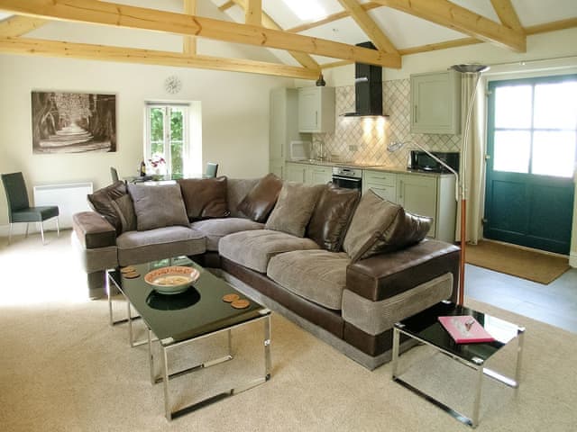 Open plan living/dining room/kitchen | Chywood Farm - The Barn, Breage, nr. Helston