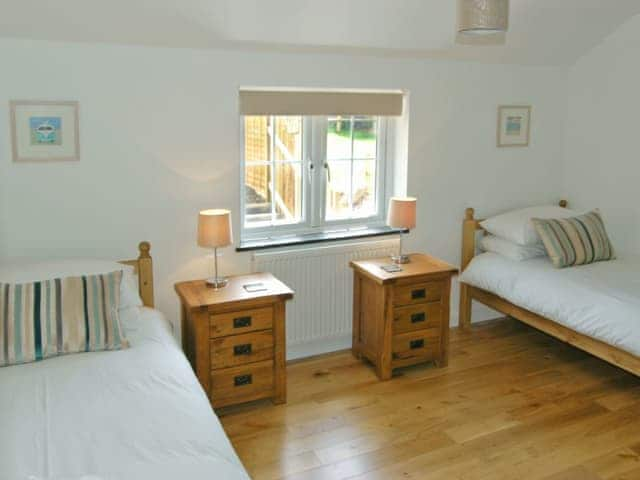 Twin bedroom | Home Park Cottages - Number Two, Helstone, Camelford