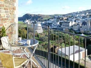 Stunning views across the Bristol Channel from the balcony | Apartment 6, Ilfracombe