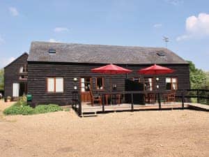 Pheasant (two storey, left), Heron (single storey, centre), Swan (single storey, right) | Cave Farm Barns - Pheasant, Nr. Ely