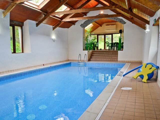 Swimming pool | Triscombe Farm Country Cottages - Rose Cottage, Wheddon Cross, Exmoor