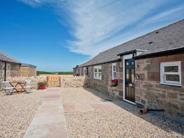 Exterior | Wandylaw Farm Lodges - Outlook Cottage, Wandylaw, nr. Bamburgh