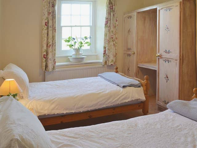 Twin bedroom | Birkerthwaite Farmhouse, Eskdale