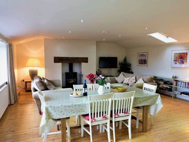 Open plan living/dining room/kitchen | Wissett Place Cottages - Dove Cottage, Halesworth