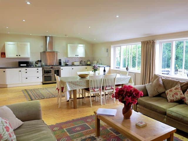 Open plan living/dining room/kitchen | Wissett Place Cottages - Dove Cottage, Halesworth