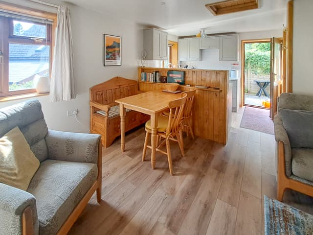 Open plan living/dining room/kitchen | The Garden Lodge, Llanfair Waterdine, nr. Knighton