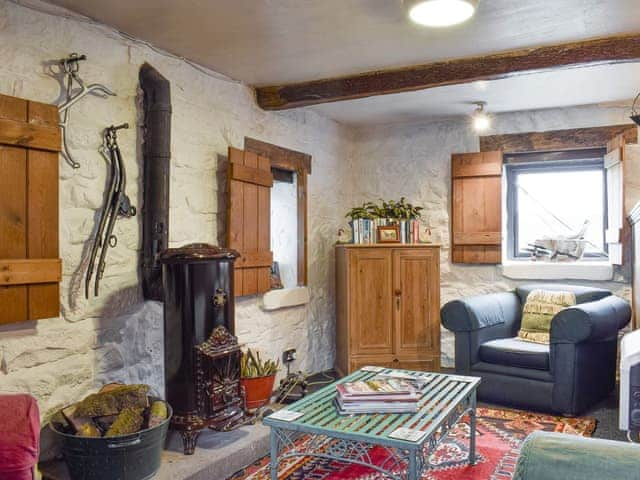 Cosy living room  | Threshing Barn - Red House Farm Cottages, Glaisdale, near Whitby