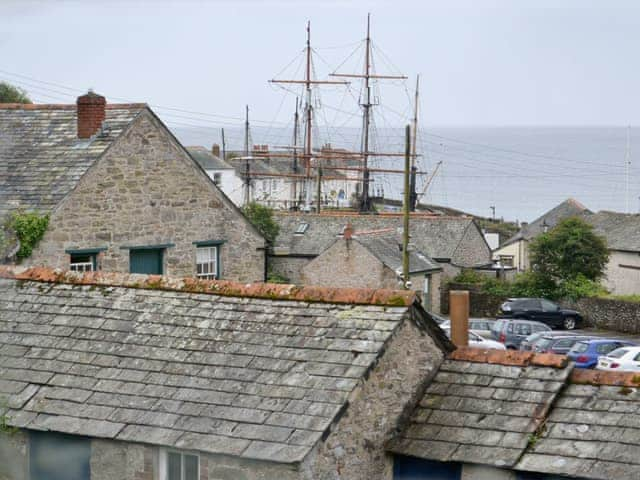 Tall Ship in the harbour | Charlestown Cottages - Gwel-An-Porth, Charlestown, St Austell