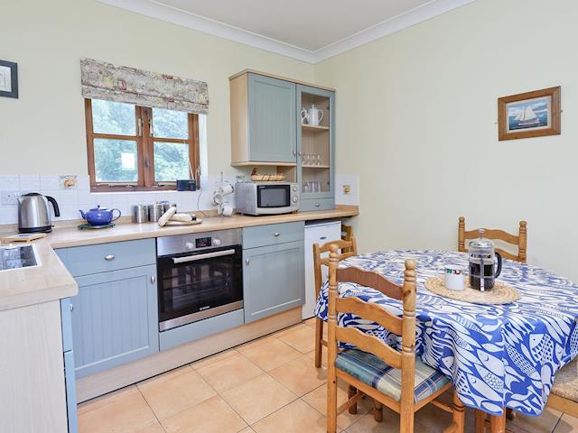 Kitchen with dining area | The Coach House, Bromeswell, Woodbridge